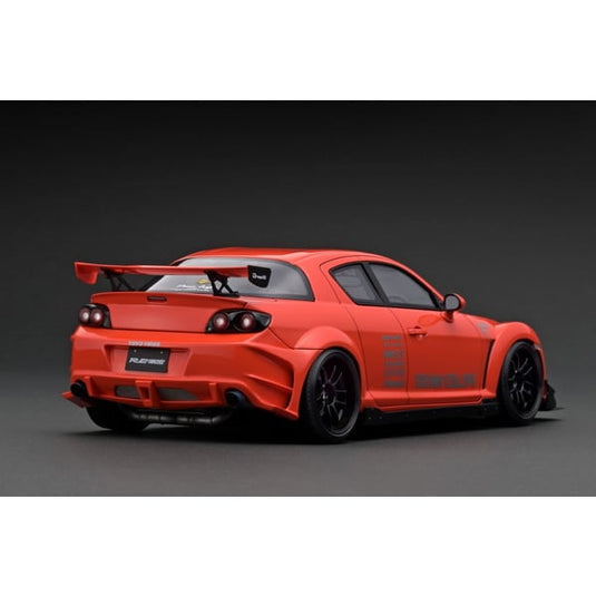 Précommande Allumage modèle IG3176 1/18 Mazda RX-8 SE3P RE Amemiya Orange [Resin Cast]