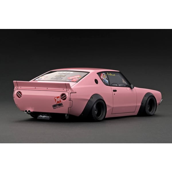 Laden Sie das Bild in Galerie -Viewer, Pre-order Ignition model IG3214 1/18 LB Works Kenmeri 2Dr Pink [Resin Cast]
