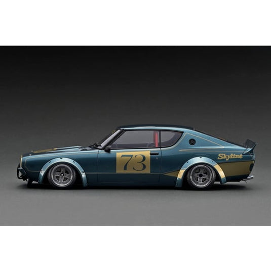 Pre-order Ignition model IG3216 1/18 LB Works Kenmeri 2Dr Green Metallic [Resin Cast]