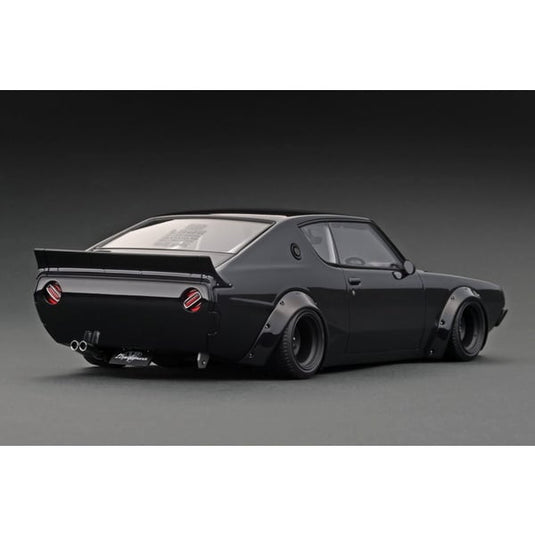 Pre-order Ignition model IG3273 1/18 LB Works Kenmeri 2Dr Black [Resin Cast]