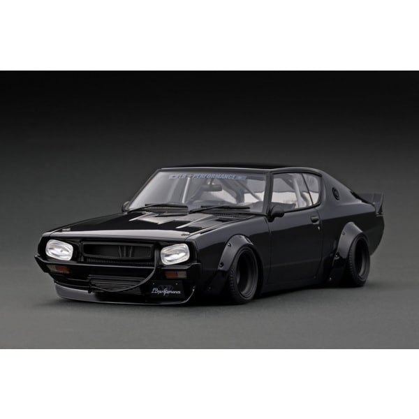 Cargue la imagen en el visor de la galería, Reserva el modelo de encendido IG3273 1/18 LB Works Kenmeri 2Dr Black [Resin Cast]
