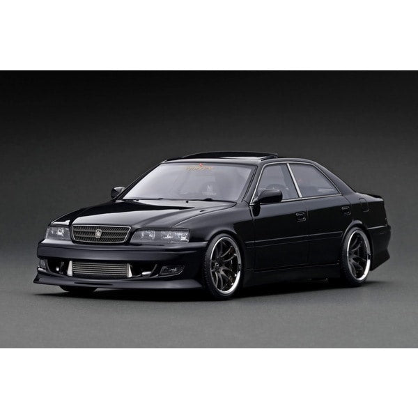 Pre-order Ignition model IG3314 1/18 VERTEX JZX100 Chaser Black [Resin Cast]