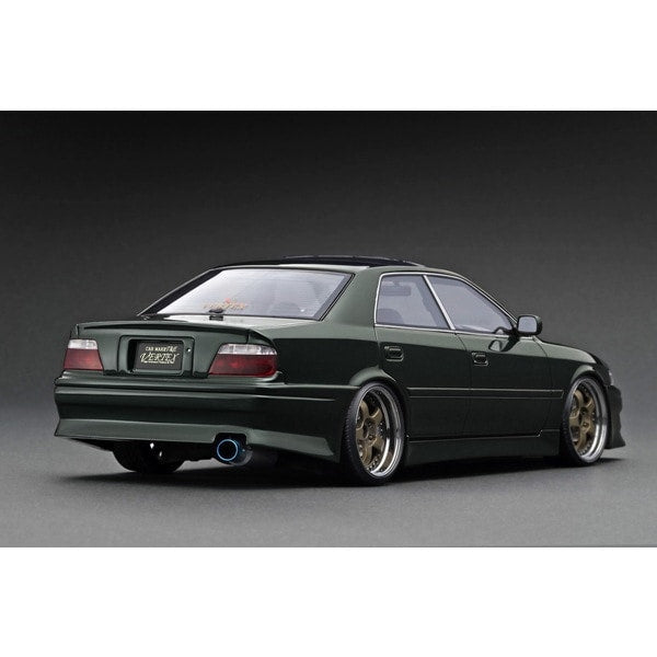 Laden Sie das Bild in Galerie -Viewer, Pre-order Ignition model IG3315 1/18 VERTEX JZX100 Chaser Green Metallic [Resin Cast]
