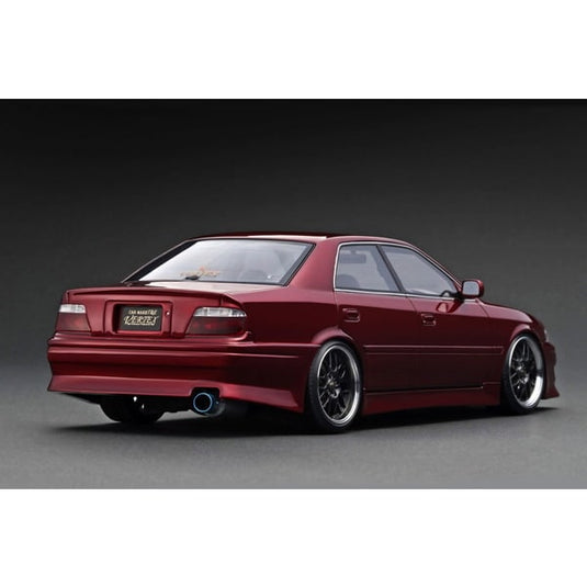 Reserva el modelo de encendido IG3316 1/18 VERTEX JZX100 Chaser Red Metallic [Resin Cast]