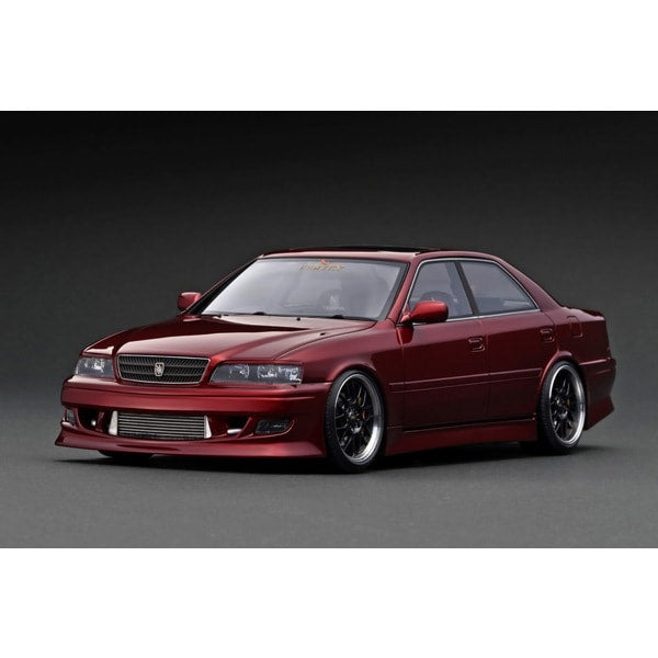 Cargue la imagen en el visor de la galería, Reserva el modelo de encendido IG3316 1/18 VERTEX JZX100 Chaser Red Metallic [Resin Cast]
