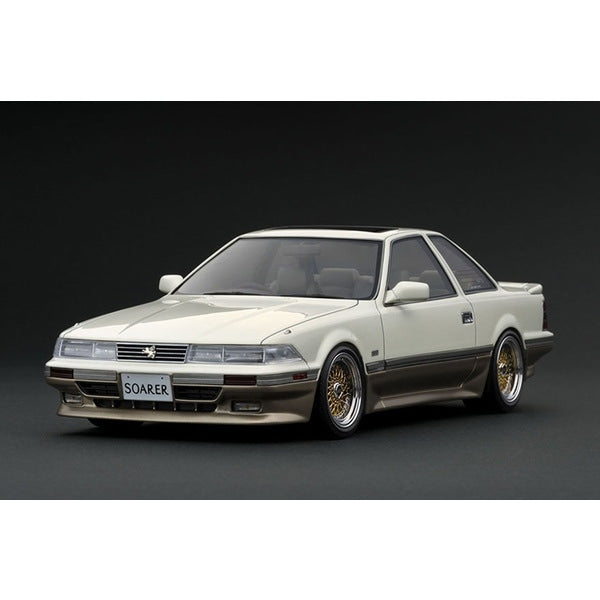 Précommande Allumage modèle IG3479 1/18 Toyota Soarer Z20 3.0GT-LIMITED Blanc/Or [Résine moulée]