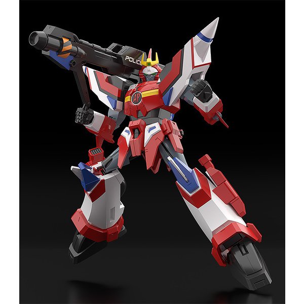 Load image into Gallery viewer, Good Smile Company MODEROID Armored Police Metal Jack Hyper Red Jack Armor [Assembly Plastic Model, Height Approx. 160mm, Non-scale]
