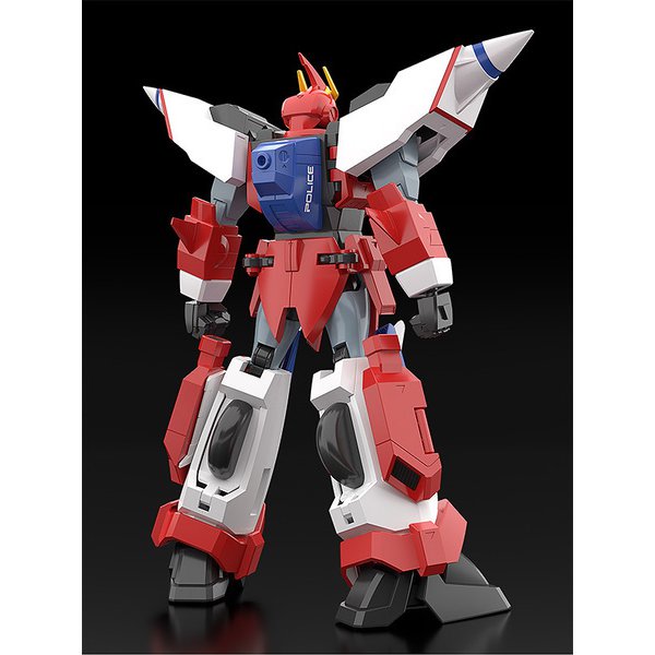 Cargue la imagen en el visor de la galería, Good Smile Company MODEROID Armored Police Metal Jack Hyper Red Jack Armor [Assembly Plastic Model, Height Approx. 160mm, Non-scale]
