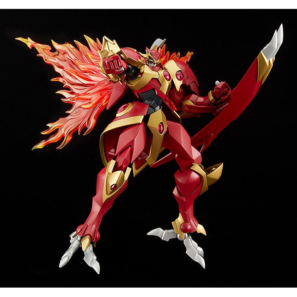 Laden Sie das Bild in Galerie -Viewer, Good Smile Company MODEROID Magic Knight Rayearth Fire God Rayearth (Reissue) [Assembly Plastic Model, Height Approx. 160mm, Non-scale]
