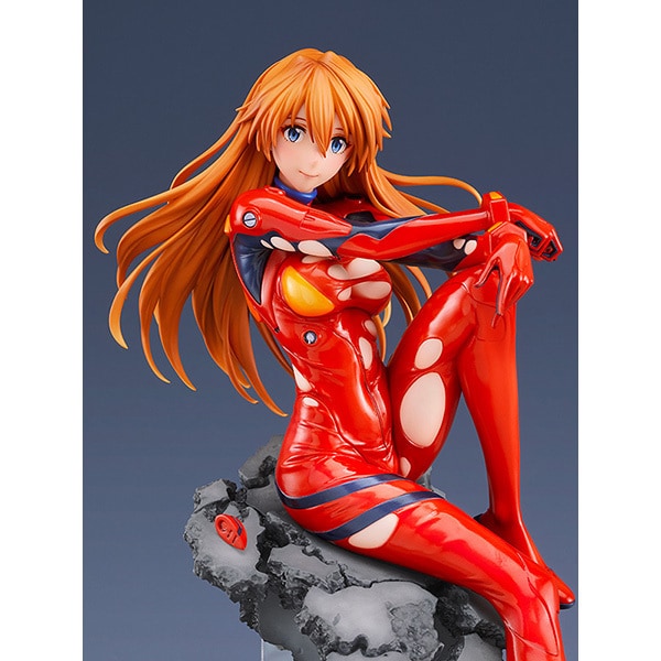 Laden Sie das Bild in Galerie -Viewer, Good Smile Company Neon Genesis Evangelion Asuka Langley [Painted Finished Figure, Height Approx. 230mm, 1/7 Scale]
