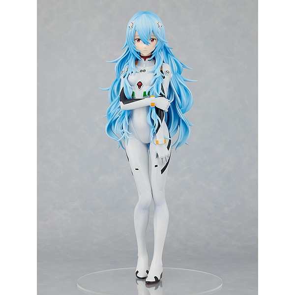 Load image into Gallery viewer, Good Smile Company POP UP PARADE XL size Neon Genesis Evangelion Rei Ayanami Long Hair Ver. [Painted Finished Figure, Height Approx. 380mm, Non-scale]
