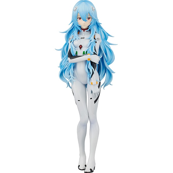 Load image into Gallery viewer, Good Smile Company POP UP PARADE XL size Neon Genesis Evangelion Rei Ayanami Long Hair Ver. [Painted Finished Figure, Height Approx. 380mm, Non-scale]
