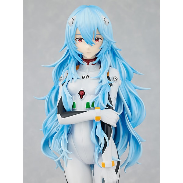 Carica immagine in Galleria Viewer, Good Smile Company POP UP PARADE XL size Neon Genesis Evangelion Rei Ayanami Long Hair Ver. [Painted Finished Figure, Height Approx. 380mm, Non-scale]
