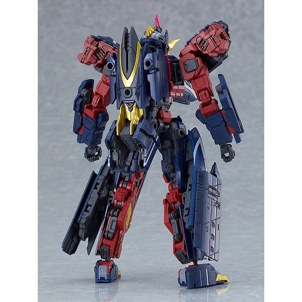 Laden Sie das Bild in Galerie -Viewer, Good Smile Company MODEROID Shinkansen Transformation Robot Shinkalion Black Shinkalion Ogre [Assembly Plastic Model, Height Approx. 135mm, Non-scale]
