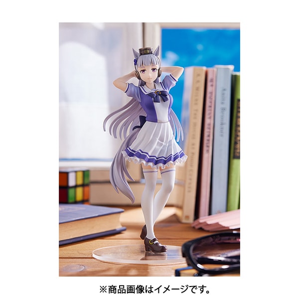 Cargue la imagen en el visor de la galería, Good Smile Company POP UP PARADE Umamusume Pretty Derby Gold Ship School Uniform Ver. [Painted Finished Figure, Height Approx. 180mm, Non-scale]
