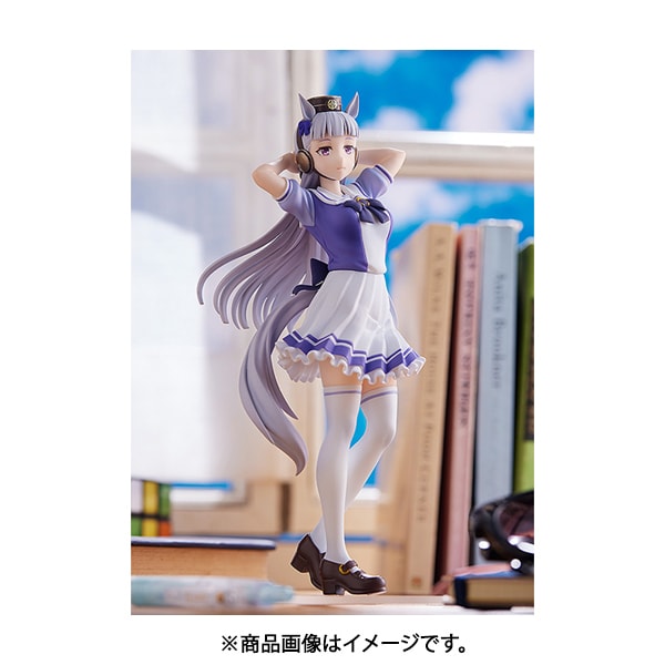 Cargue la imagen en el visor de la galería, Good Smile Company POP UP PARADE Umamusume Pretty Derby Gold Ship School Uniform Ver. [Painted Finished Figure, Height Approx. 180mm, Non-scale]
