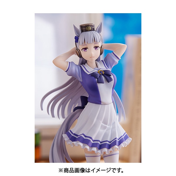 Cargue la imagen en el visor de la galería, Good Smile Company POP UP PARADE Umamusume Pretty Derby Gold Ship School Uniform Ver. [Painted Finished Figure, Height Approx. 180mm, Non-scale]
