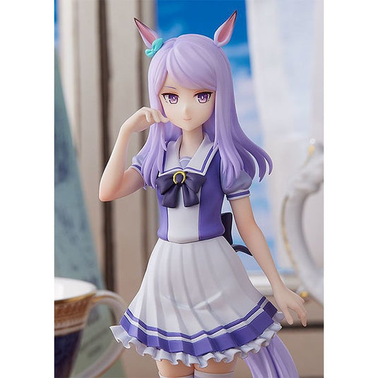 Good Smile Company POP UP PARADE Mejiro McQueen School Uniform Ver. [Painted Finished Figure, Height Approx. 170mm]