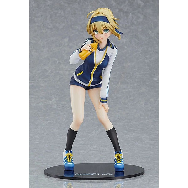 Laden Sie das Bild in Galerie -Viewer, Good Smile Company Fate/EXTELLA LINK Altria Pendragon in Knight&#39;s Gym Clothes [Painted Finished Figure, Height Approx. 210mm, 1/7 Scale]
