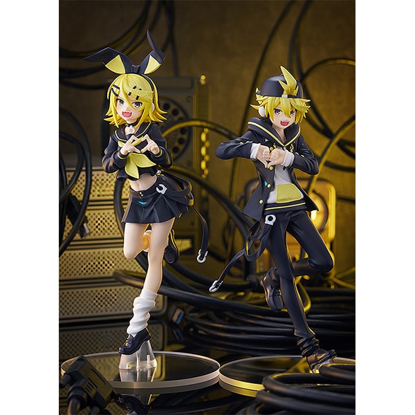 Cargue la imagen en el visor de la galería, Pre-Order Good Smile Company POP UP PARADE Character Vocal Series 02 Kagamine Rin &amp; Len Kagamine Rin Inferiority Superior Ver. L Size [Pre-painted Complete Figure Approximately 220mm in Height Non-scale]
