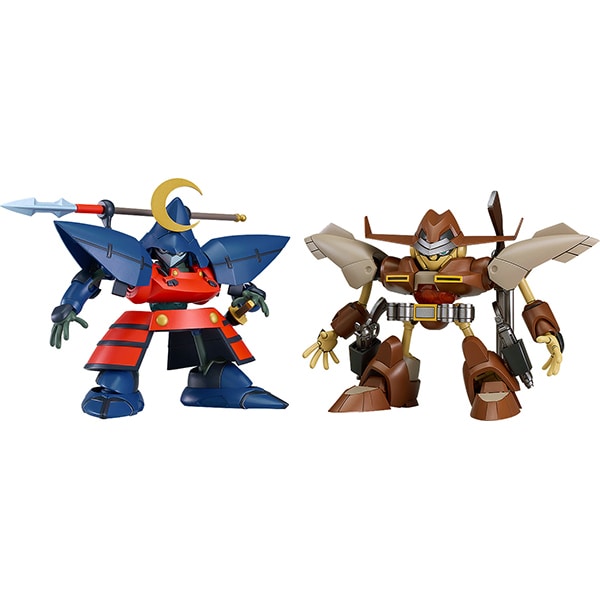 Laden Sie das Bild in Galerie -Viewer, Pre-Order Good Smile Company MODEROID Lord of Lords Ryu Knight Ryu Knight Collection SERIES: 3 Hayate Maru &amp; Derringer [Assembly Plastic Model]
