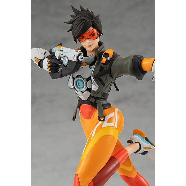 Cargue la imagen en el visor de la galería, Pre-Order Good Smile Company POP UP PARADE Overwatch 2 Tracer [Pre-painted Complete Figure Approximately 170mm in Height Non-scale]
