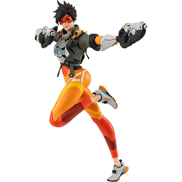 Cargue la imagen en el visor de la galería, Pre-Order Good Smile Company POP UP PARADE Overwatch 2 Tracer [Pre-painted Complete Figure Approximately 170mm in Height Non-scale]
