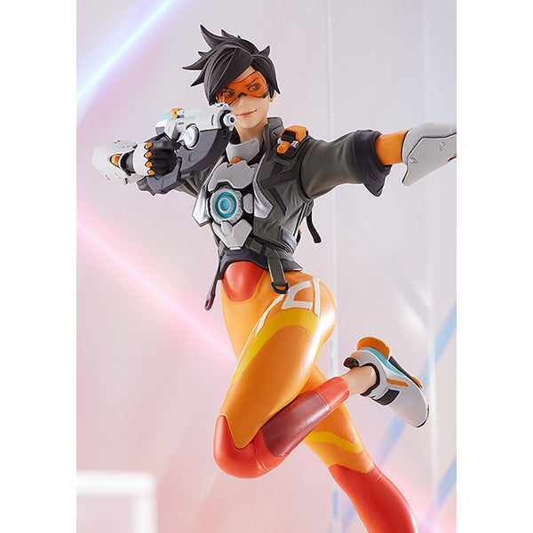 Cargue la imagen en el visor de la galería, Pre-Order Good Smile Company POP UP PARADE Overwatch 2 Tracer [Pre-painted Complete Figure Approximately 170mm in Height Non-scale]
