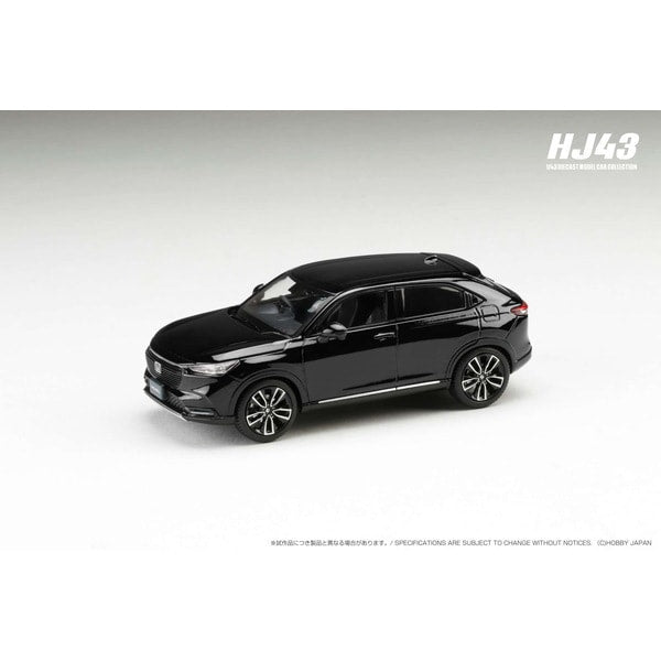 Laden Sie das Bild in Galerie -Viewer, Pre-order Hobby JAPAN HJ432002BK 1/43 Honda VEZEL e:HEV Z Crystal Black Pearl Diecast
