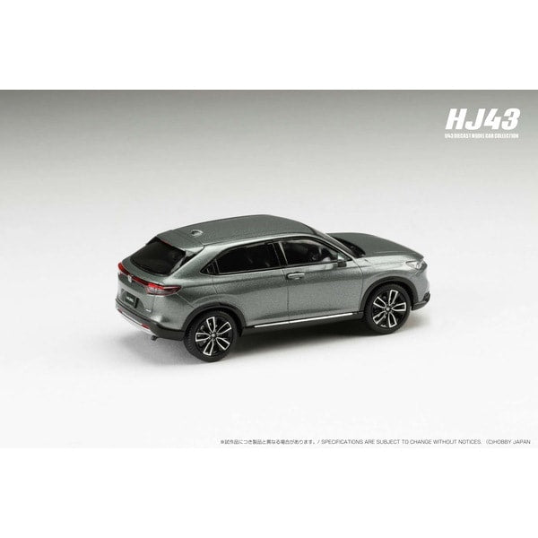 Carica immagine in Galleria Viewer, Pre-order Hobby JAPAN HJ432002GM 1/43 Honda VEZEL e:HEV Z Meteoroid Grey Metallic Diecast
