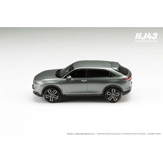 Précommande Hobby JAPAN HJ432002GM 1/43 Honda VEZEL e:HEV Z Meteoroid Grey Metallic Diecast