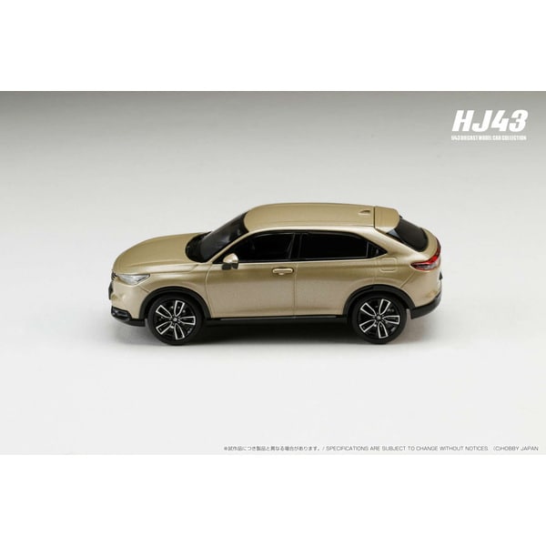 Laden Sie das Bild in Galerie -Viewer, Pre-order Hobby JAPAN HJ432002K 1/43 Honda VEZEL e:HEV Z Sand Khaki Pearl Diecast
