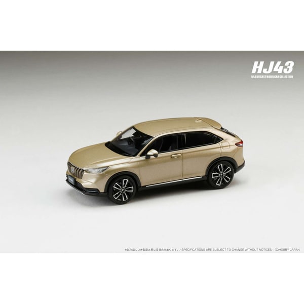 Reserva Hobby JAPAN HJ432002K 1/43 Honda VEZEL e:HEV Z Sand Khaki Pearl Diecast