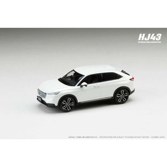 Pre-order Hobby JAPAN HJ432002PW 1/43 Honda VEZEL e:HEV Z Platinum White Pearl Diecast