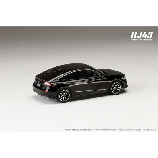 Hobby Japón HJ432003BK 1/43 Honda Civic FL1 LX cristal negro perla fundido a presión