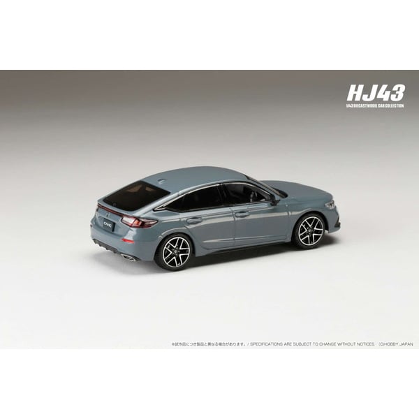 Cargue la imagen en el visor de la galería, Hobby JAPÓN HJ432003GM 1/43 Honda Civic FL1 LX Sonic Grey Pearl Diecast
