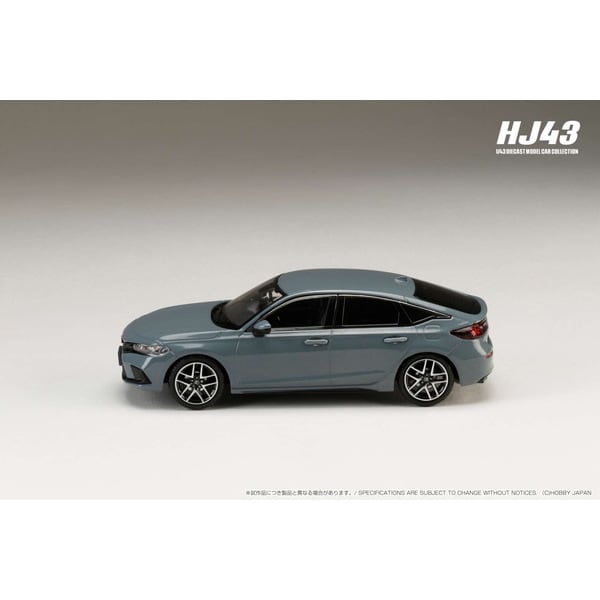 Chargez l&#39;image dans la visionneuse de la galerie, Hobby japon HJ432003GM 1/43 Honda Civic FL1 LX Sonic gris perle moulé sous pression
