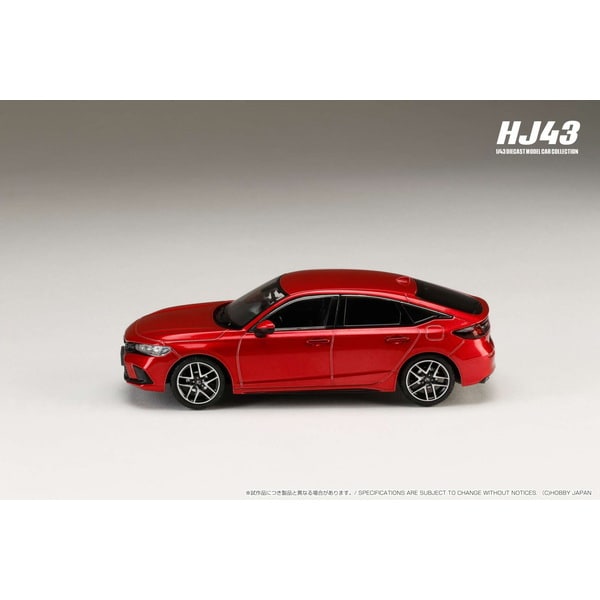 Chargez l&#39;image dans la visionneuse de la galerie, Hobby JAPAN HJ432003R 1/43 Honda Civic FL1 LX Premium cristal rouge métallique moulé sous pression
