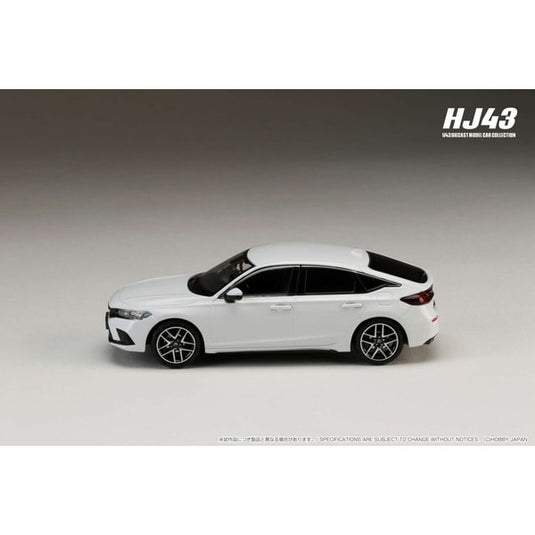 Hobby JAPÓN HJ432003W 1/43 Honda Civic FL1 LX Platino Blanco Perla Diecast