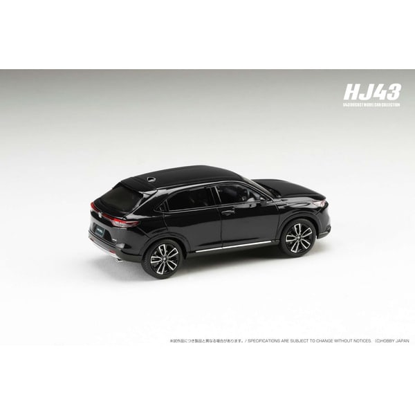 Load image into Gallery viewer, Pre-order Hobby JAPAN HJ433002BK 1/43 Honda VEZEL Genuine Option Equipped Vehicle Crystal Black Pearl Diecast
