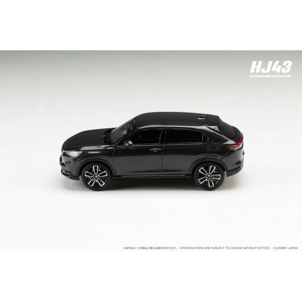 Cargue la imagen en el visor de la galería, Reserva Hobby JAPAN HJ433002BK 1/43 Honda VEZEL Vehículo equipado con opción genuina Crystal Black Pearl Diecast
