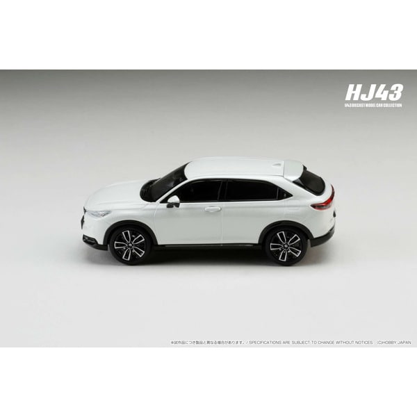 Cargue la imagen en el visor de la galería, Reserva Hobby JAPAN HJ433002PW 1/43 Honda VEZEL Vehículo equipado con opción genuina Platinum White Pearl Diecast
