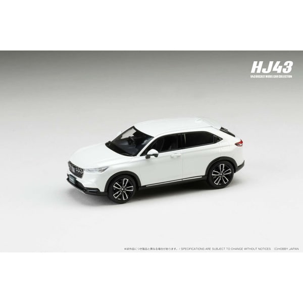 Cargue la imagen en el visor de la galería, Reserva Hobby JAPAN HJ433002PW 1/43 Honda VEZEL Vehículo equipado con opción genuina Platinum White Pearl Diecast
