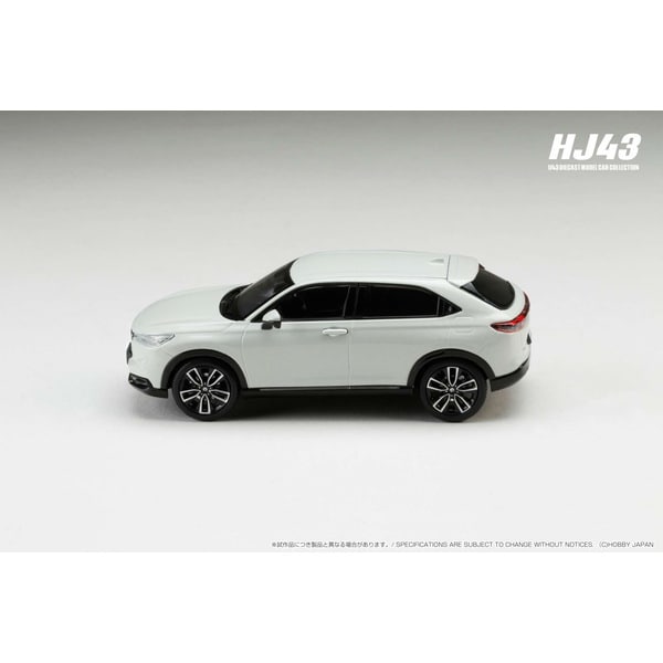 Cargue la imagen en el visor de la galería, Reserva Hobby JAPAN HJ433002SW 1/43 Honda VEZEL Vehículo equipado con opción genuina Premium Sunlight White Pearl Diecast
