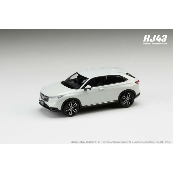 Cargue la imagen en el visor de la galería, Reserva Hobby JAPAN HJ433002SW 1/43 Honda VEZEL Vehículo equipado con opción genuina Premium Sunlight White Pearl Diecast
