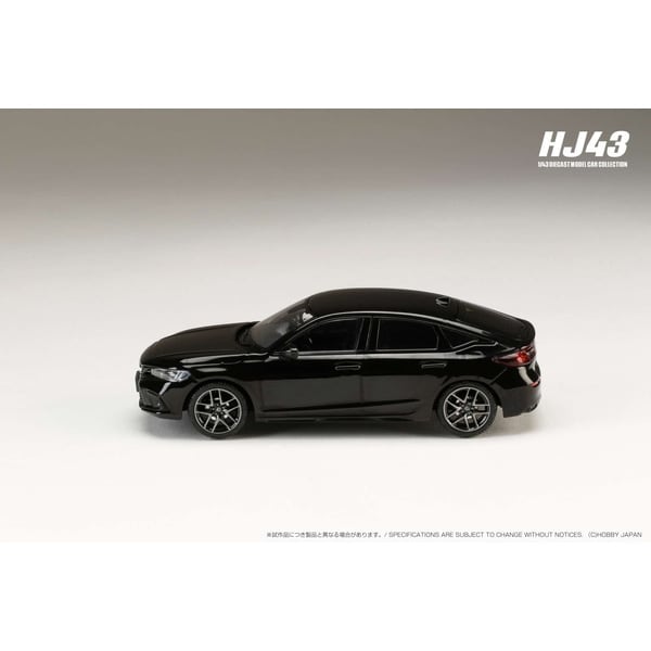 Laden Sie das Bild in Galerie -Viewer, Hobby JAPAN HJ433003BK 1/43 Honda Civic FL4 e:HEV Crystal Black Pearl Diecast
