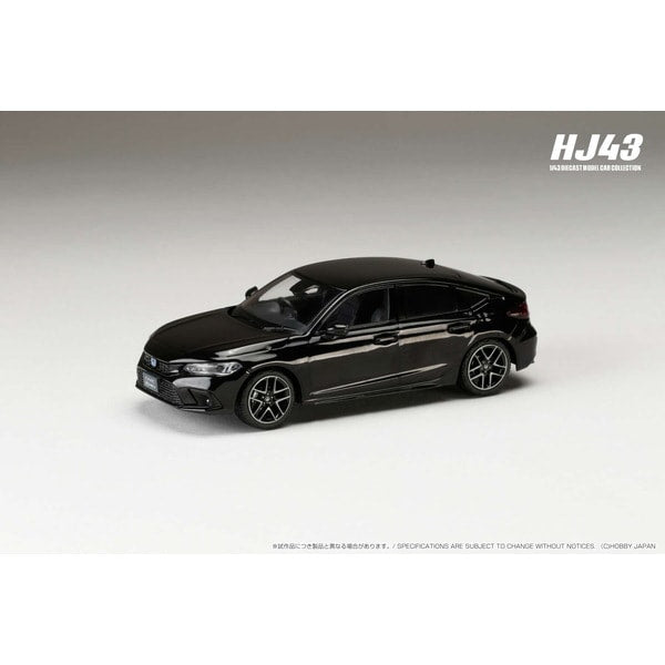 Cargue la imagen en el visor de la galería, Hobby JAPÓN HJ433003BK 1/43 Honda Civic FL4 e:HEV Crystal Black Pearl Diecast
