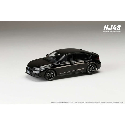 Hobby japon HJ433003BK 1/43 Honda Civic FL4 e:HEV cristal noir perle moulé sous pression