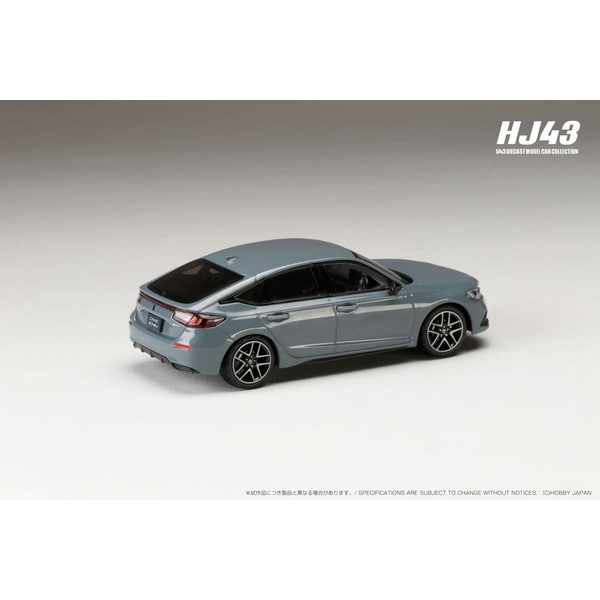 Cargue la imagen en el visor de la galería, Hobby JAPÓN HJ433003GM 1/43 Honda Civic FL4 e:HEV Sonic Grey Pearl Diecast
