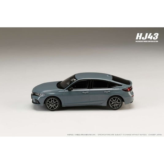 Hobby japon HJ433003GM 1/43 Honda Civic FL4 e:HEV Sonic gris perle moulé sous pression